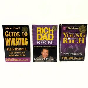 Rich Dad Poor Dad Book Bundle of 3 Books